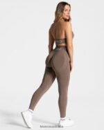 Clothing TEVEO Signature Twisted Bh Mocha Women 2HL08D314 - Image 5