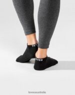 Clothing TEVEO Sneaker Socks (2pcs) Black Women 2HL08D276 - Image 2