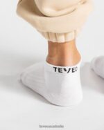 Clothing TEVEO Sneaker socks (2pcs) White Women 2HL08D277 - Image 2