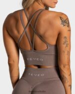 Clothing TEVEO Statement Bh Mocha Women 2HL08D327 - Image 4