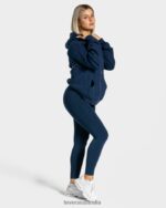 Clothing TEVEO Statement Oversized Jacket Dark blue Women 2HL08D21 - Image 3
