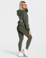 Clothing TEVEO Statement Oversized Jacket Khaki Women 2HL08D26 - Image 5