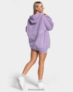 Clothing TEVEO Statement Oversized Jacket Lilac Women 2HL08D22 - Image 5