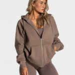 Clothing TEVEO Statement Oversized Jacket Mocha Women 2HL08D27
