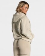 Clothing TEVEO Statement Oversized Jacket Sand Women 2HL08D30 - Image 2
