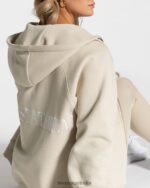 Clothing TEVEO Statement Oversized Jacket Sand Women 2HL08D30 - Image 3