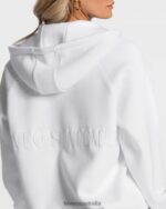 Clothing TEVEO Statement Oversized Jacket White Women 2HL08D33 - Image 4