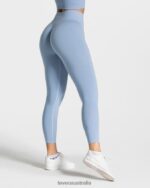 Clothing TEVEO Statement Scrunch Leggings Blue Women 2HL08D103 - Image 2