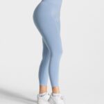 Clothing TEVEO Statement Scrunch Leggings Blue Women 2HL08D103