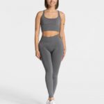 Clothing TEVEO Statement Scrunch Leggings Graphite Women 2HL08D110