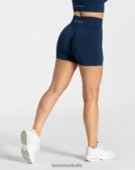Clothing TEVEO Statement Scrunch Short Dark Blue Women 2HL08D231 - Image 2