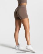 Clothing TEVEO Statement Scrunch Short Mocha Women 2HL08D238 - Image 2