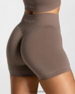 Clothing TEVEO Statement Scrunch Short Mocha Women 2HL08D238 - Image 4