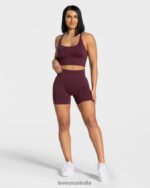 Clothing TEVEO Statement Scrunch Short Plum Women 2HL08D239 - Image 3