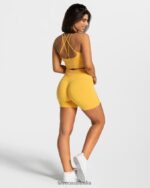 Clothing TEVEO Statement Scrunch Short Yellow Women 2HL08D233 - Image 5