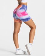Clothing TEVEO Tie Dye Scrunch Short Hot Women 2HL08D200 - Image 2