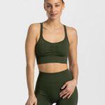 Clothing TEVEO Timeless Scrunch Bh Khaki Women 2HL08D337