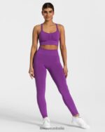 Clothing TEVEO Timeless Scrunch Bh Purple Women 2HL08D346 - Image 3