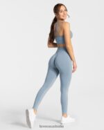 Clothing TEVEO Timeless Scrunch Bh Steel Blue Women 2HL08D344 - Image 5