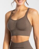Clothing TEVEO Timeless Scrunch Bh Taupe Women 2HL08D345 - Image 4