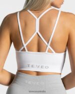 Clothing TEVEO Timeless Scrunch Bra White Women 2HL08D348 - Image 4