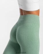 Clothing TEVEO Timeless Scrunch Leggings Sage Women 2HL08D95 - Image 4