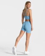 Clothing TEVEO Timeless Scrunch Short Baby Blue Women 2HL08D213 - Image 5