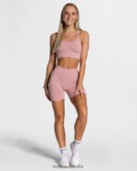 Clothing TEVEO Timeless Scrunch Short Pink Women 2HL08D221 - Image 3