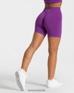 Clothing TEVEO Timeless Scrunch Short Purple Women 2HL08D227 - Image 2