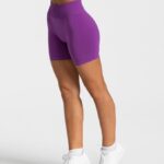 Clothing TEVEO Timeless Scrunch Short Purple Women 2HL08D227