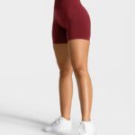 Clothing TEVEO Timeless Scrunch Short Wine red Women 2HL08D228