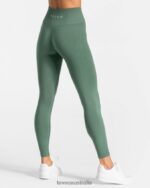 Clothing TEVEO True Leggings Dark green Women 2HL08D132 - Image 2