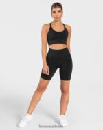 Clothing TEVEO True Short Black Women 2HL08D252 - Image 3