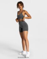 Clothing TEVEO True Short Dark Gray Women 2HL08D249 - Image 3