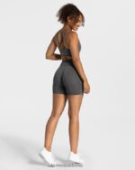 Clothing TEVEO True Short Dark Gray Women 2HL08D249 - Image 5