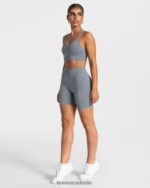 Clothing TEVEO True Short Steel Blue Women 2HL08D253 - Image 3