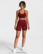 Clothing TEVEO True Short Wine red Women 2HL08D254 - Image 3