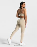 Clothing TEVEO V-shape bra Sand Women 2HL08D362 - Image 5