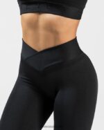 Clothing TEVEO V-Shape Leggings Black Women 2HL08D108 - Image 4