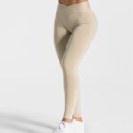 Clothing TEVEO V-Shape Leggings Sand Women 2HL08D107