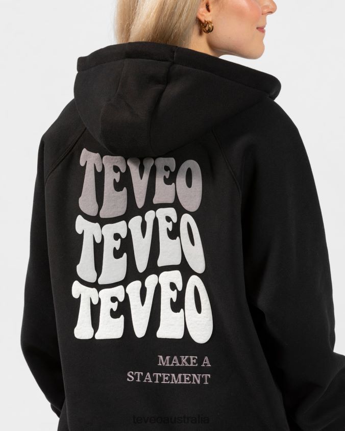 Clothing TEVEO Candy Oversized Jacket Black Women 2HL08D12