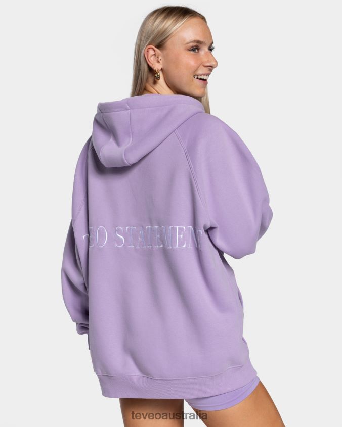 Clothing TEVEO Statement Oversized Jacket Lilac Women 2HL08D22