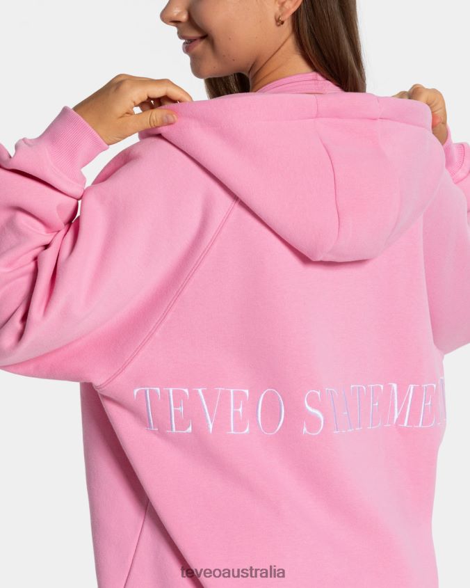 Clothing TEVEO Statement Oversized Jacket Pink Women 2HL08D29