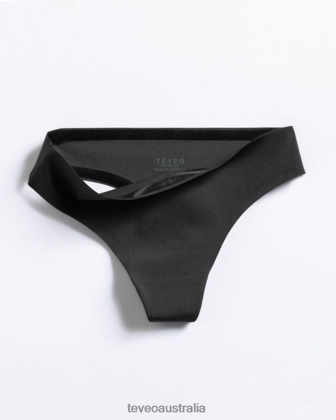 Clothing TEVEO Seamless thong (2pcs) Black Women 2HL08D265