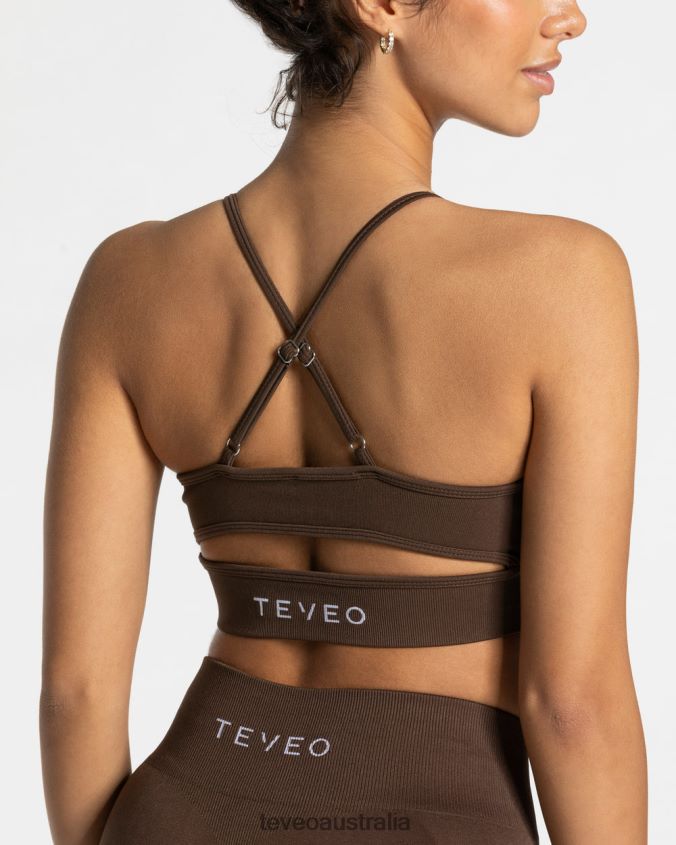 Clothing TEVEO Elevate Bh Dark brown Women 2HL08D285