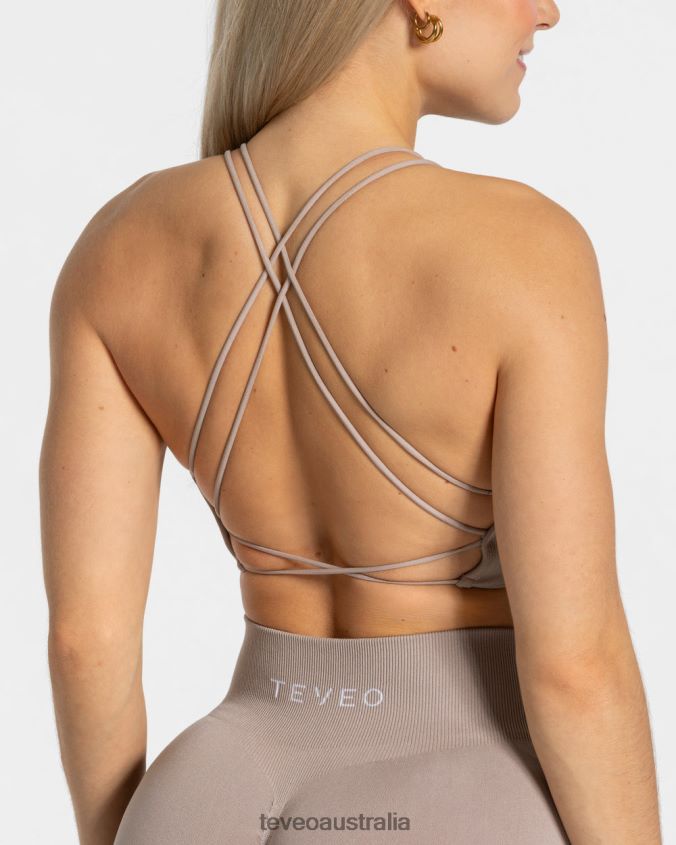 Clothing TEVEO Everyday Backless Top Dust Women 2HL08D423