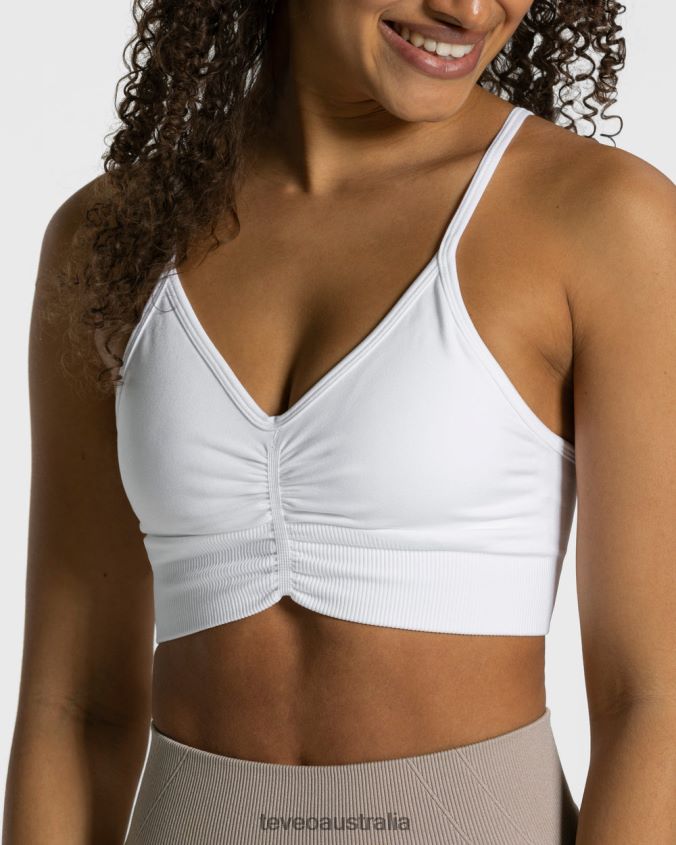 Clothing TEVEO Focus Bra White Women 2HL08D415