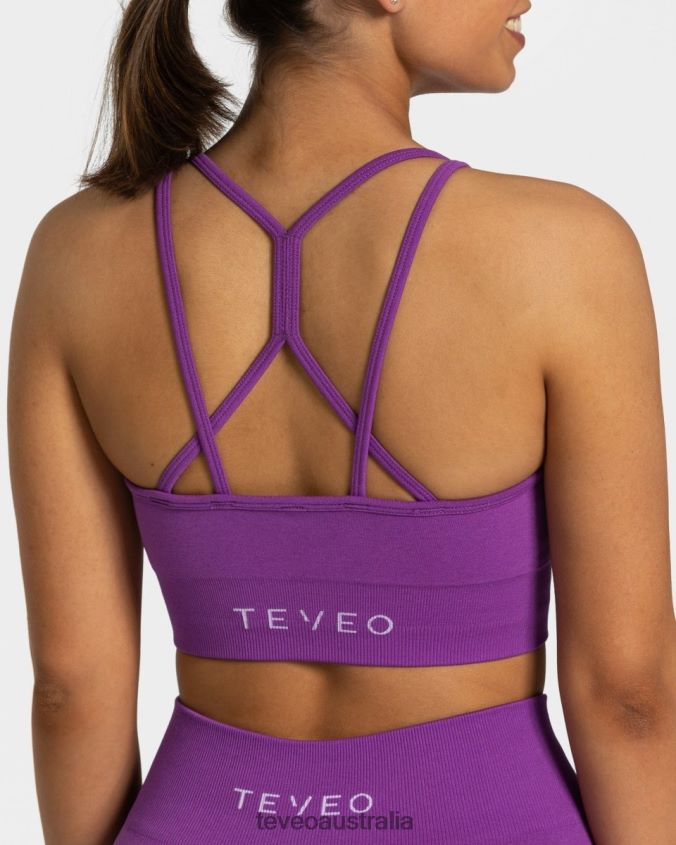 Clothing TEVEO Timeless Scrunch Bh Purple Women 2HL08D346