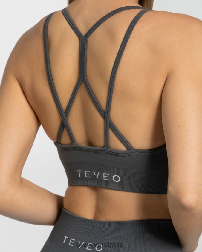 Clothing TEVEO True bra Dark gray Women 2HL08D371