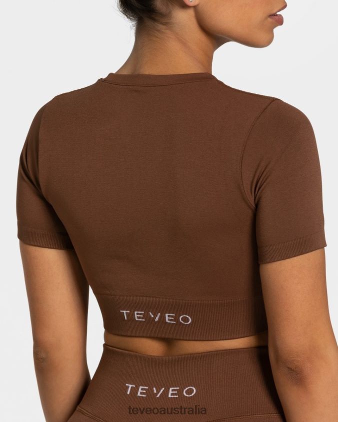 Clothing TEVEO Sensation Crop Top Caramel Women 2HL08D444